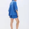 02-48 Textured short sleeve shirt